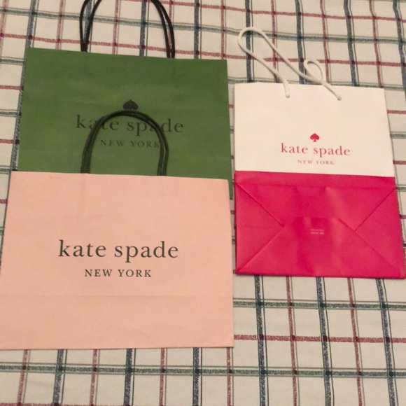 5 Kate Spade paper bags shopping bags - Picture 3 of 7